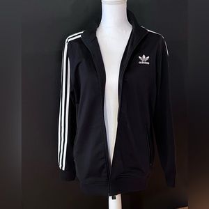 Adidas, Ladies Black Zip front Jacket XL